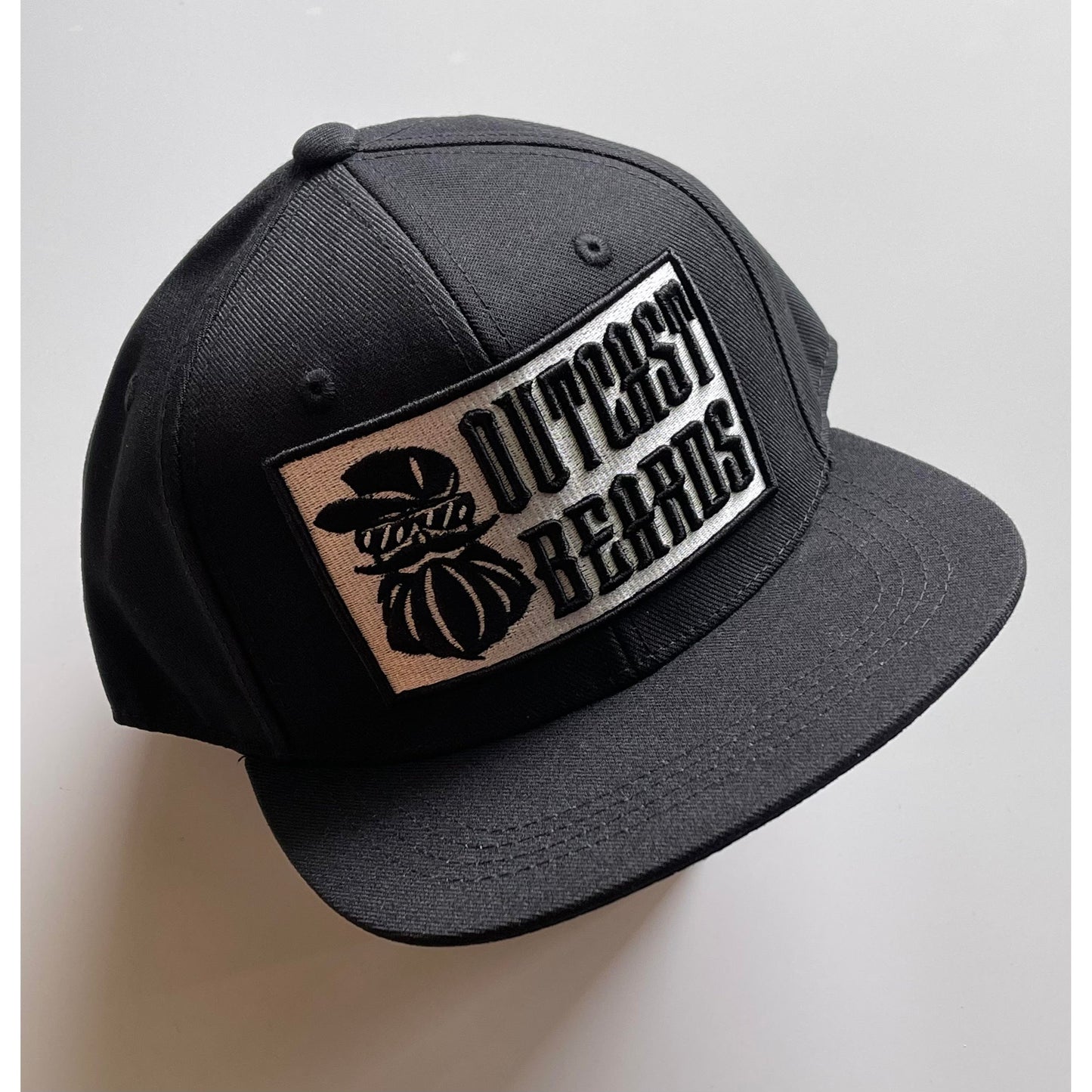 Outcast Beards Original Logo Snapback Hat