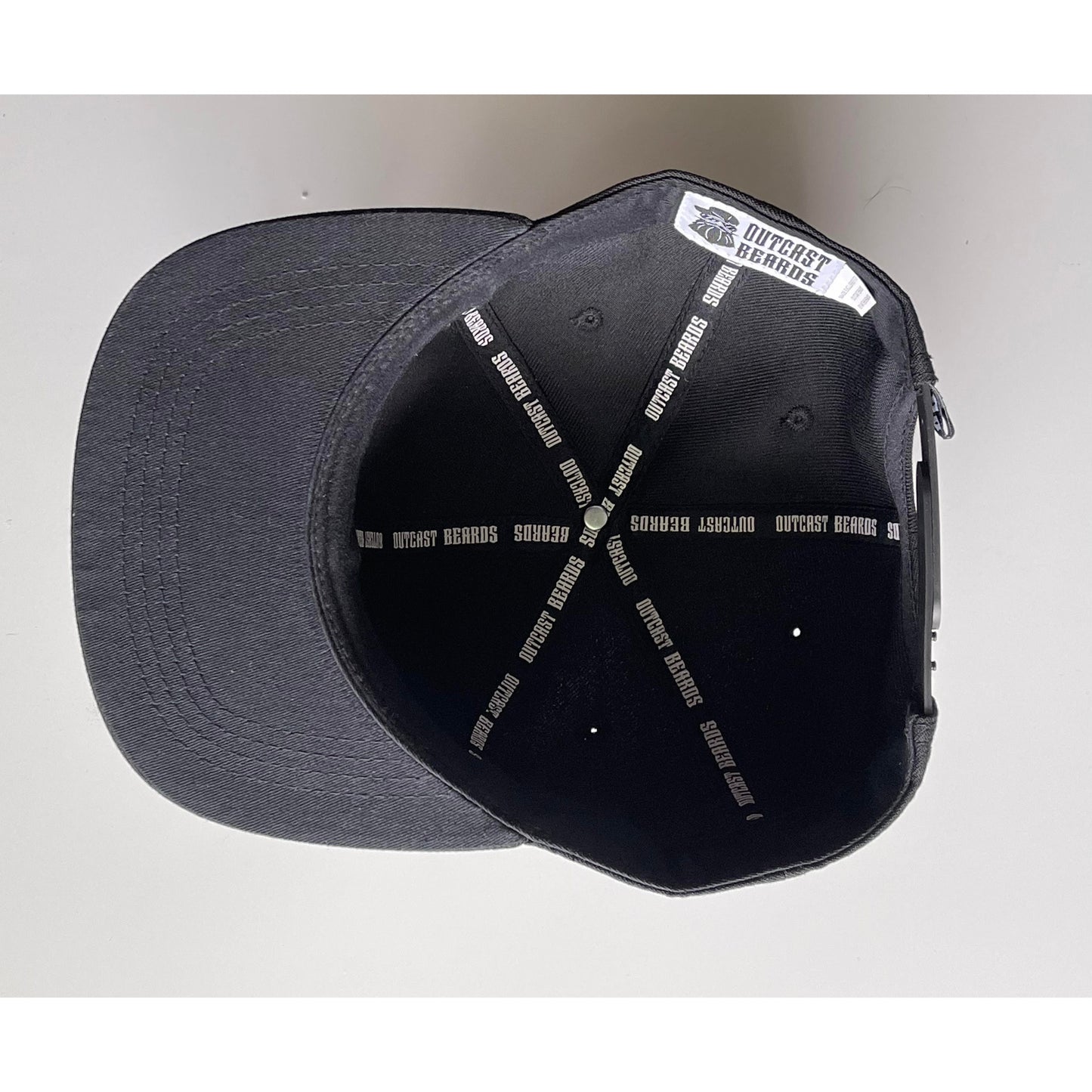 Outcast Beards Original Logo Snapback Hat