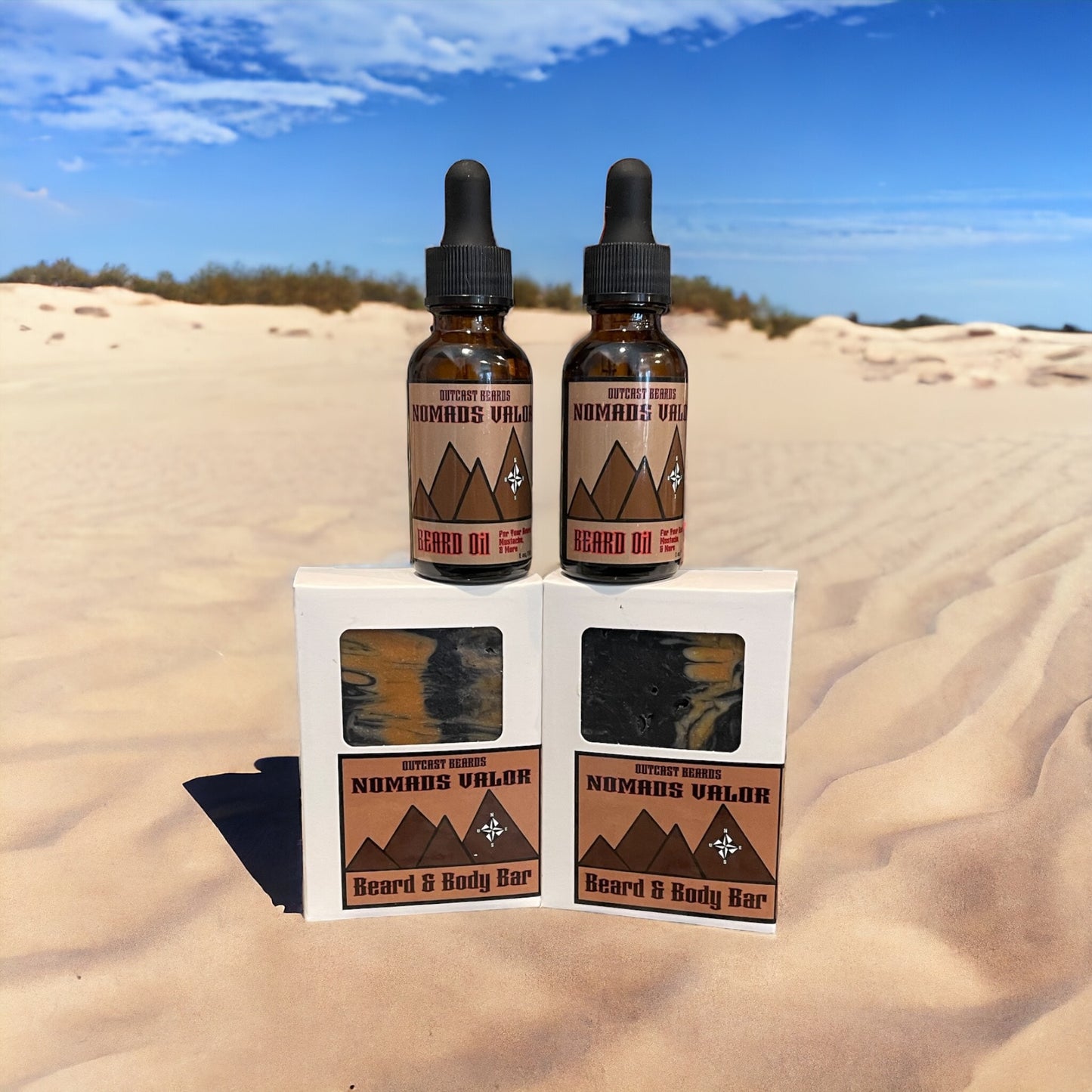 Nomads Valor Beard Oil for your Beard, Mustache and More