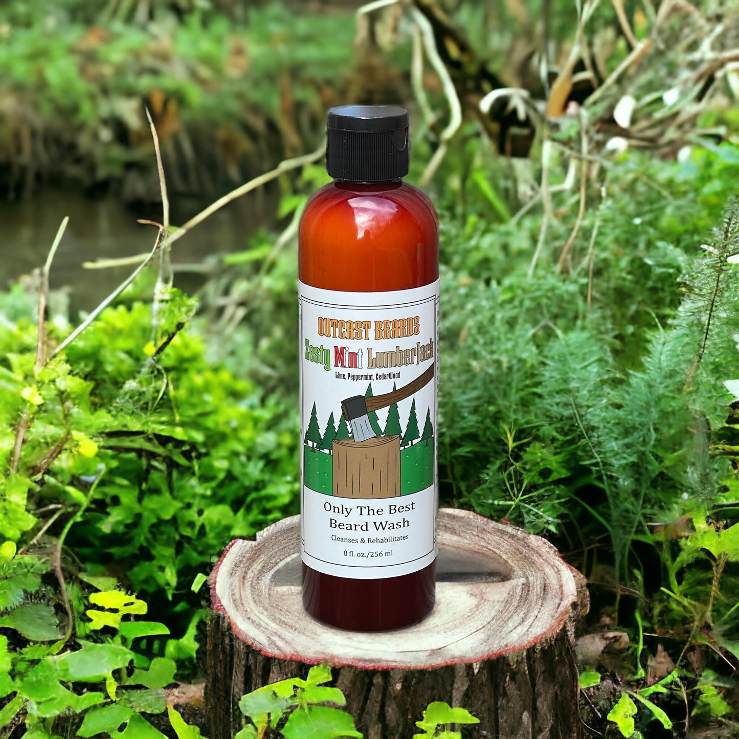 Zesty Mint Lumberjack Beard Wash