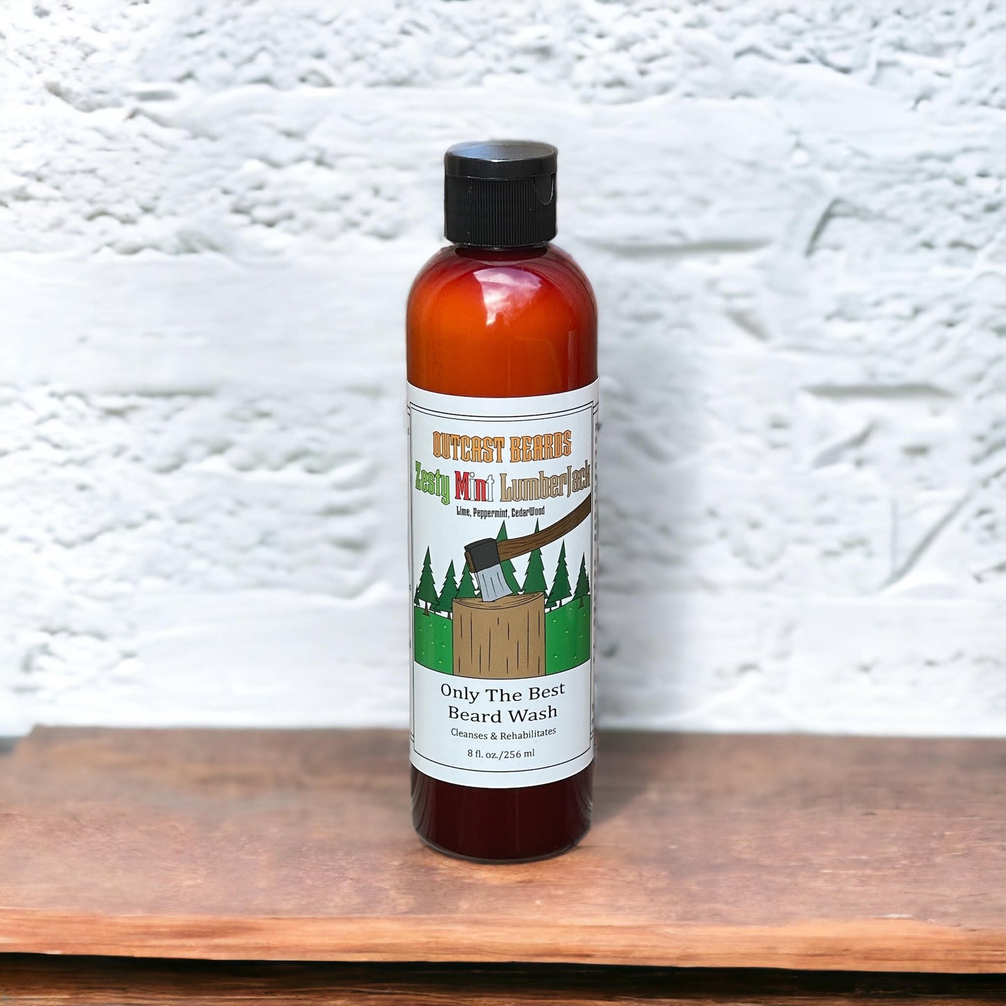 Zesty Mint Lumberjack Beard Wash