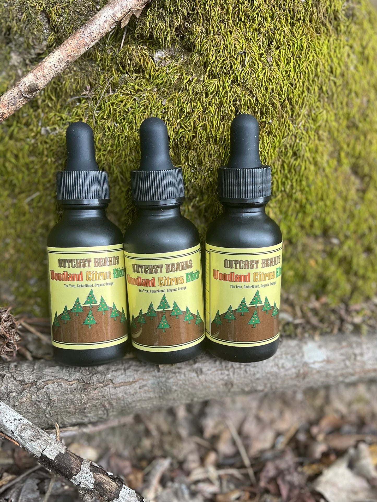 Woodland Citrus Elixir Beard Oil Samples