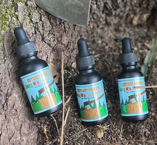 Zesty Mint  Lumberjack Beard Oil Samples